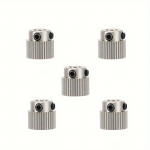 5 dalių ekstruderio pavara 3D spausdintuvo dalių pavara 36 dantų nerūdijančio plieno ekstruderio pavara, suderinama su CR-10, CR-10S, S4, S5, Ender 3, Ender 3Pro 36 Teeth