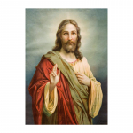 Vintažinė &Scaron;ventosios Jėzaus &Scaron;irdies meno spaudiniai Marijos Dievo plakatas Abstraktus Religija Drobė Tapyba Retro siena Paveikslėlis Namų dekoravimas 20x30cm