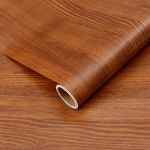 Baldų renovacijos lipdukai Savilipūs medžio ra&scaron;to lipdukai Tapetai Faneruotė Spintos Spintelės Plok&scaron;tė Medinės Durys Stalvir&scaron;is Vandeniui atsparus Medžio imitacija 20*100cm