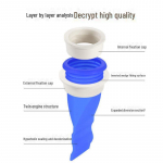 Universalus silikoninis kanalizacijos dangtelis nuo kvapų voniai ir skalbimo ma&scaron;inai