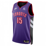 Nike X NBA Toronto Raptors Dri-Fit Swingman HWC Vince Carter Madingi Patogūs Universalūs Berankoviai Krep&scaron;inio Mar&scaron;kinėliai Unisex mar&scaron;kinėliai FQ4688-504 S