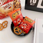 Juokingas 3D Juokingos bulvytės fri atsparus smūgiams apsauginis ausinių silikoninis dėklas, skirtas Airpods Pro 2 dėklui/Airpods dėklas vaikams berniukams for airpods 1 2