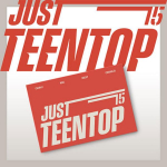 (MINI DĖŽUTĖ / MINI STRIUKELĖ POCAALBUMUI) TEEN TOP [Just 15, Just Teen Top] 10-asis mini albumas MINI SLEEVE ver POCAALBUM white