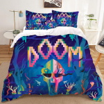 Mada Dainininkas Reperis MF DOOM 3D Spausdinimo Patalynės Komplektai spausdinimo antklodės užvalkalas Suaugusiems_ vaikams lovos antklodė gimtadienio dovana dropshipping EU Twin 135x200cm