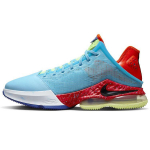 Nike LeBron 19 Low EP Blue Chill Unisex Kedai Juodi &Scaron;viesiai Raudoni DO9828-400 42.5