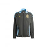 Adidas Argentina Tiro 24 Competition striukė su stovinčia apykakle Vyri&scaron;ka striukė Anglies Juoda IQ0805 S