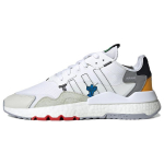 Adidas Originals Nite Jogger Oda Patogūs Sportiniai Neslystantys Patvarūs Žemi Laisvalaikio Batai Unisex Laisvalaikio Batai Balti HP9113 36