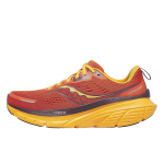 Saucony Guide 18 Madingi Patogūs Madingi Minimalistiniai Amortizuojantys Žemi Bėgimo Bateliai Vyri&scaron;kas sportbačio Oranžinės Geltonos Spalvos S20998-240 44 brown