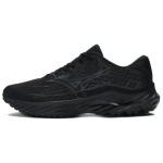 Mizuno Wave Inspire 20 Patogūs universalūs tinklelio amortizuojantys ilgaamžiai kvėpuojantys žemi treniruočių bėgimo bateliai Unisex sportbačiai Juodi J1GC244403 44