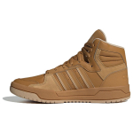 Adidas Neo Entrap Mid Apvalus priekis Suvarstomi Neslystantys Patvarūs Auk&scaron;to Vir&scaron;aus Riedlenčių Batai Unisex Kedai Rudi ID6008 38