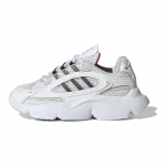 Adidas Originals Ozmillen Patogūs Universalūs Kasdieniai Neslystantys Patvarūs Žemi Laisvalaikio Batai Vaikams Sūpynės Pilki Balti IG4276 28