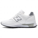 New Balance Nb 576 Patogūs Paprasti Odiniai Patvarūs Kvėpuojantys Žemi Laisvalaikio Bėgimo Batai Moteri&scaron;kas Kedukas Baltas Pilkas W576WWL 36