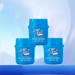 Blue Bubble tualeto valiklis: Koncentruotas aromaterapinis dezodorantas gaiviam vonios kambariui 3pcs mėlyna