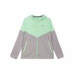 Nike Windrunner Spalvų Blokų Su Gobtuvu Laisvalaikio Ilgomis Rankovėmis Vandeniui Atsparus Lengvas Striukė Vyri&scaron;ka Striukė Garų Žalia FB7541376 XXL