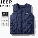 JEEP SPIRIT Men's Duck Down Puffer Vest 3XL