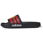 Manchester United x adidas Adilette Shower Namų komplektas 2025 Unisex sportbačiai Juodi Core-Black Raudoni JS4963 43 black