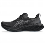 ASICS Novablast 4 Juodi Grafito Pilki Sportbačiai 1011B693-002 41.5 juoda