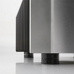 4 vnt. Hifi garsiakalbių izoliacinės kojelės, amortizuojančios pagalvėlės, aliumininis vibracijos slopintuvas 40X23mm, auksinės juoda