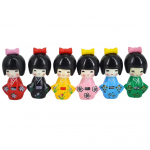 NOELAMOUR Kokeshi Japoni&scaron;ki Kimono Mažos Dovanėlės 6x6 Lėlių Dekoracijoms, Lėlės, Figūrėlės, Ornamentai, Užsieniečiams, Suvenyrai, (Nustatyti spalvas)