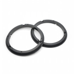 Deepa Ribusu Suderinamas su Suzuki 6,5 colio (165 mm) Vidinis pertvaros automobilio garsiakalbio tarpiklis, Plastikinis, Juodas, 2 vnt. komplektas