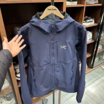 Unisex Juoda Softshell striukė: Plonas flisas, atsparus vėjui ir vandeniui, idealus pavasario/rudens lauko drabužiams 4XL (170-190 jin) tamsiai mėlyna spalva