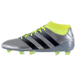 Adidas Ace 16.1 Primeknit Fg 'Silver Metallic Sonic Yellow' S76469 39⅓