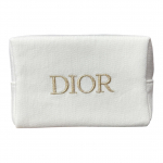 DIOR Minimalistinis Modernus Klasikinis Spaudinys Džinsinis Audinys Baltos Makiažo Priemonės Krep&scaron;ys Ne&scaron;iojamas 18*9*11cm