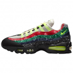 Nike Air Max 95 OG Big Bubble - Paisley Neon Vyri&scaron;ki sportbačiai Juodi Balta Volt-University-Red-Sport-Green-Black-Midnight-Navy IQ0620-100 38.5