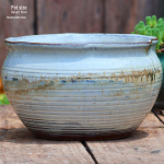 Didelis rankų darbo keramikos vazonas kiemo land&scaron;aftui - Idealiai tinka auk&scaron;toms orchidėjoms ir bugieniams Large Ceramic