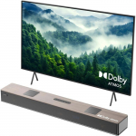 Garsajuostė - HIWILL - A502 - 400W - Dolby Atmos - Rie&scaron;uto mediena su HDMI eARC/AUX