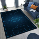 Futbolo Stadiono Kilimas Futbolo Laukas Sporto Dizainas Futbolo Laukas Kilimas Vaikų Sporto Kambario Dekoras Amerikieti&scaron;kas Kilimas Namų Dekoras 80X120CM