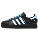 Adidas Originals Superstar 2 Odiniai žemi krep&scaron;inio/riedlenčių batai Unisex Juodi JI0097(Komanda2092-) 35⅔