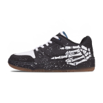 Nike Full Force Skeleton Finger Slip Resistant Low top Skateboard Shoes Men's Black White HJ7262-100(Team1233-) 43 gray