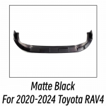 Skirta Toyota RAV4 2020 2021 2022 2023 2024 Priekinio buferio skirstytuvas Lūpa Smakro spoileris Difuzorius Apsauginis apsaugas Automobilio priedai Dalys matinė juoda spalva
