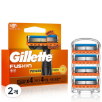 Gillette 2024 Fusion Power Razor Blade, Korėjos skutimosi peiliukai