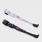 Aliuminio lydinio reguliuojamas kalnų dviračio atramos rėmas Full Aluminum 3-Hole Parking Rack - Black