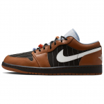 Jordan Air Jordan 1 žemi sportiniai krep&scaron;inio bateliai Vyri&scaron;ki Tamsiai rudos spalvos IR7560-010 41