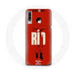 Coque pour Samsung Galaxy A70 La casa de papel Rio dessin
