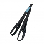 Rankos žiedas Tvirtas diržas Tricepso pailginimo dirželis Tvirtas siūtas Didelio elastingumo Nutraukiamas lynas Laido tvirtinimas Sporto įranga juoda