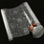 Be klijų Privatumas Dekoratyvinė langų plėvelė, statinė prilipusi Lipdukas, matinis stiklas, namų dekoras 45cm*100cm skaidri