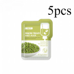5 vienetai / 10 vienetų Mung pupelių pastos kaukė veido valomoji kaukė purvas ink&scaron;tirams pa&scaron;alinti ir burnai uždaryti 5pc