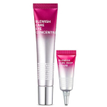 ISOI Blemish Care Eye Concentrate Sensitive Dark Eye Cream 17ml + Deep Care Serum 5ml, 1 set pink