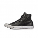 Converse Chuck Taylor All Star Vintažiniai Odiniai Auk&scaron;takulniai Sportbačiai Unisex Sportbačiai Juodi 158575C 36.5