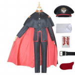 8 vnt. pilni komplektai Anime Cosplay kostiumas Tualeto ribojamas Hanako-kun/Jibaku Shounen Hanako-kun Uniforma Cosplay kostiumas Vyrams S&8pcs