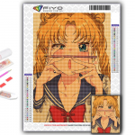 Deimantinis siuvinėjimas &bdquo;Sailor Moon 5D&ldquo; &bdquo;pasidaryk pats&ldquo; deimantinis dažymas kryželiu kri&scaron;tolinis akmenukas Full Round 20X30CM