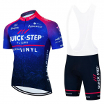 Nauji 2023 m. QUICK STEP dviračių mar&scaron;kinėliai trumpomis rankovėmis dviračių mar&scaron;kinėliai 19D &scaron;ortai MTB dviračių apranga Ropa Ciclismo Maillot dviračių apranga