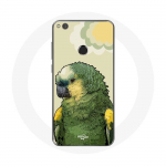 Coque pour Huawei P8 Lite 2017 Amazone Perroquets Vert