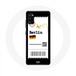Coque pour Oppo A16 Billet d'avion Berlin