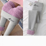 Moteri&scaron;kos vilnos antblauzdžiai auk&scaron;tu juosmeniu rudens žiemos aksomo ka&scaron;myro storos &scaron;iltos medvilnės kelnės Moteri&scaron;kos &scaron;iluminės pėdkelnės Moteri&scaron;kos kelnės