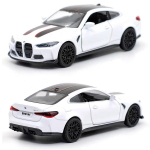 5 colių metalinio automobilio modeliavimas, i&scaron;skirtinis liejinys ir žaislinė transporto priemonė BMW M4 CSL kupė RMZ city 1:36 lydinio modelio dovanos vaikams